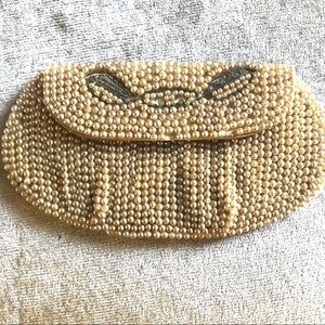 Vintage Pearl Mini Clutch